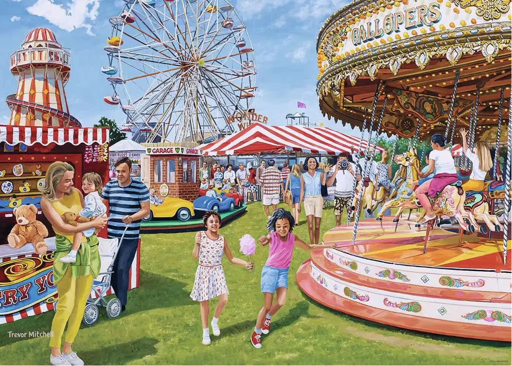 Puzzle Vintage Fairground Fun