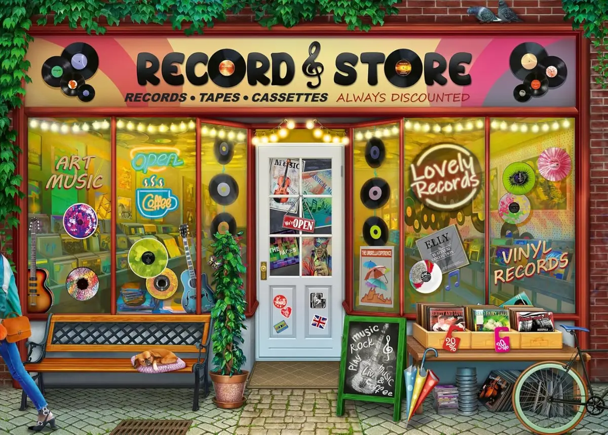Puzzle Vintage Vinyl