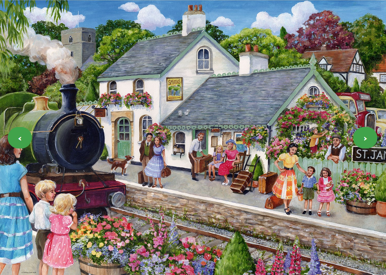 Puzzle Whistle Stop Cottage