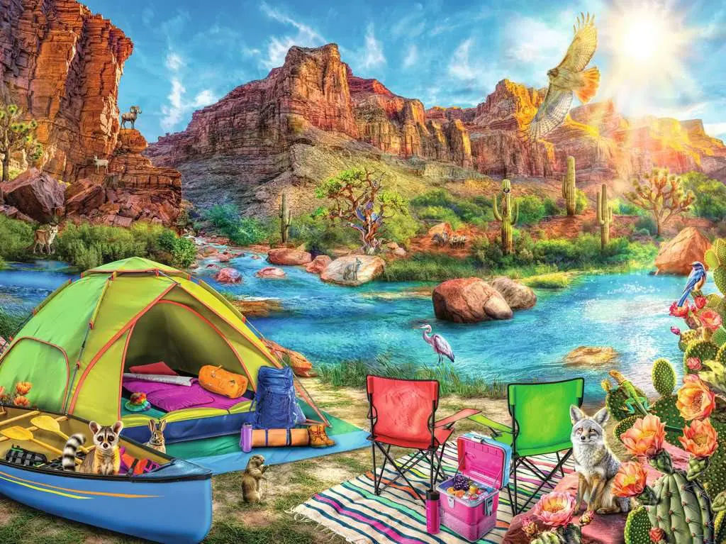 Puzzle Canyon Camping