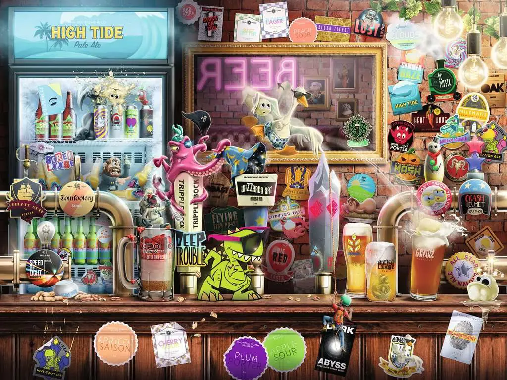 Puzzle Craft beers