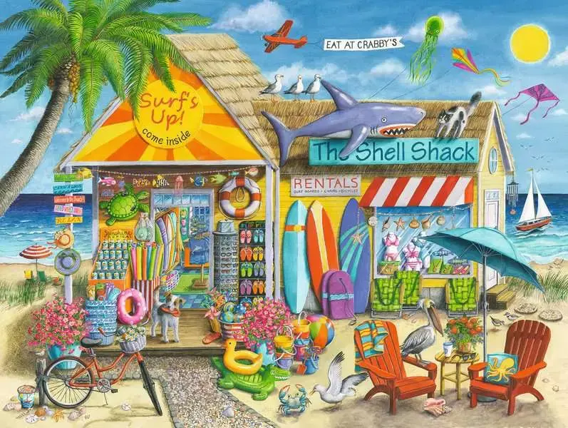 Puzzle Stojan na surfovanie