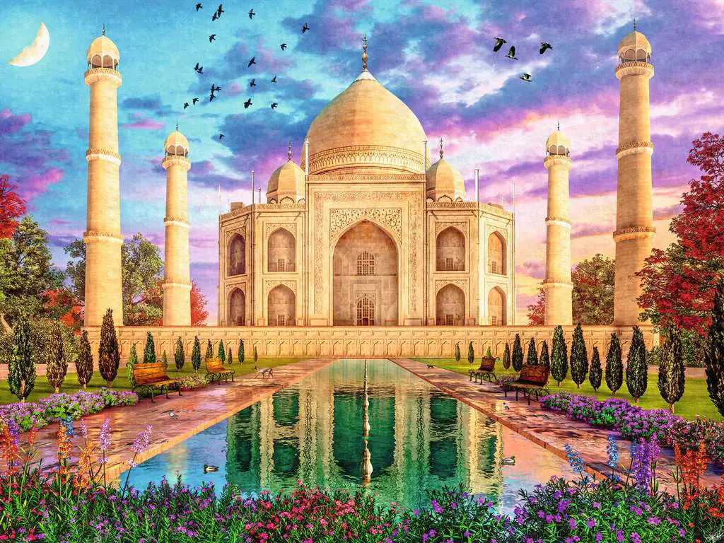 Puzzle Taj Mahal, India