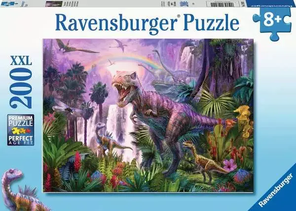 Puzzle Țara Dinozaurilor XXL