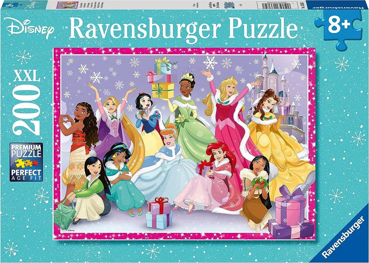 Puzzle  Prințesele Disney: Crăciunul