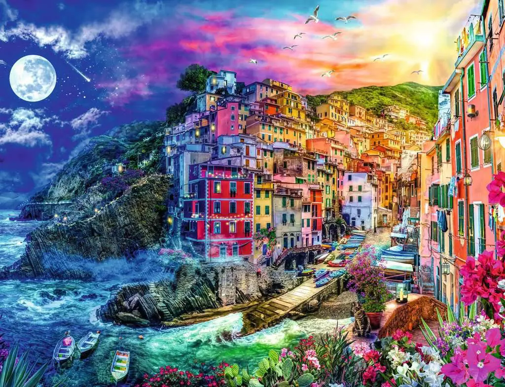 Puzzle The colorful Cinque Terre