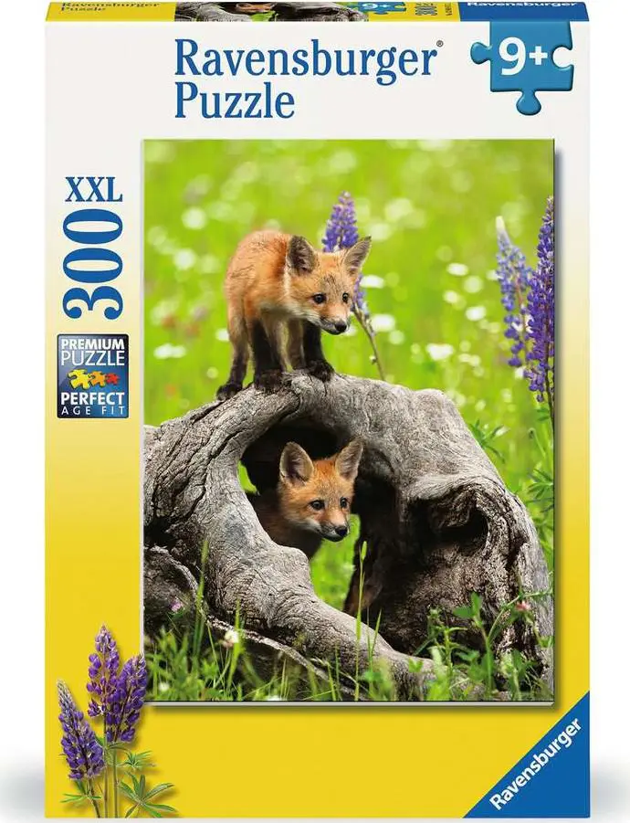 Puzzle Nysgerrige ræve XXL