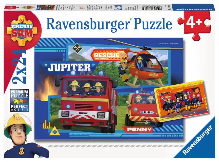 Puzzle 2x24 Sam, a tűzoltó