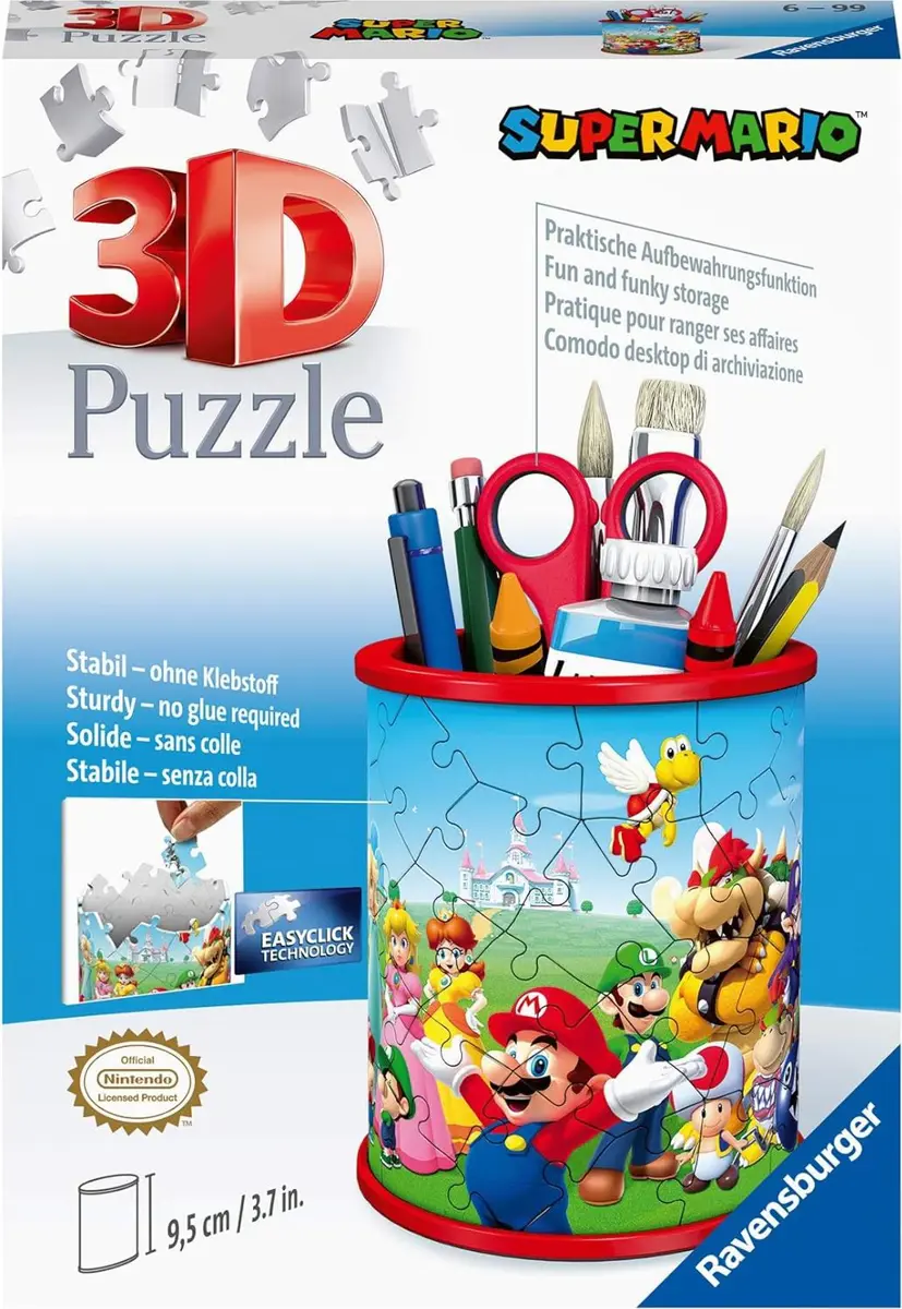 Puzzle 3D puzzle stojan: Super Mario