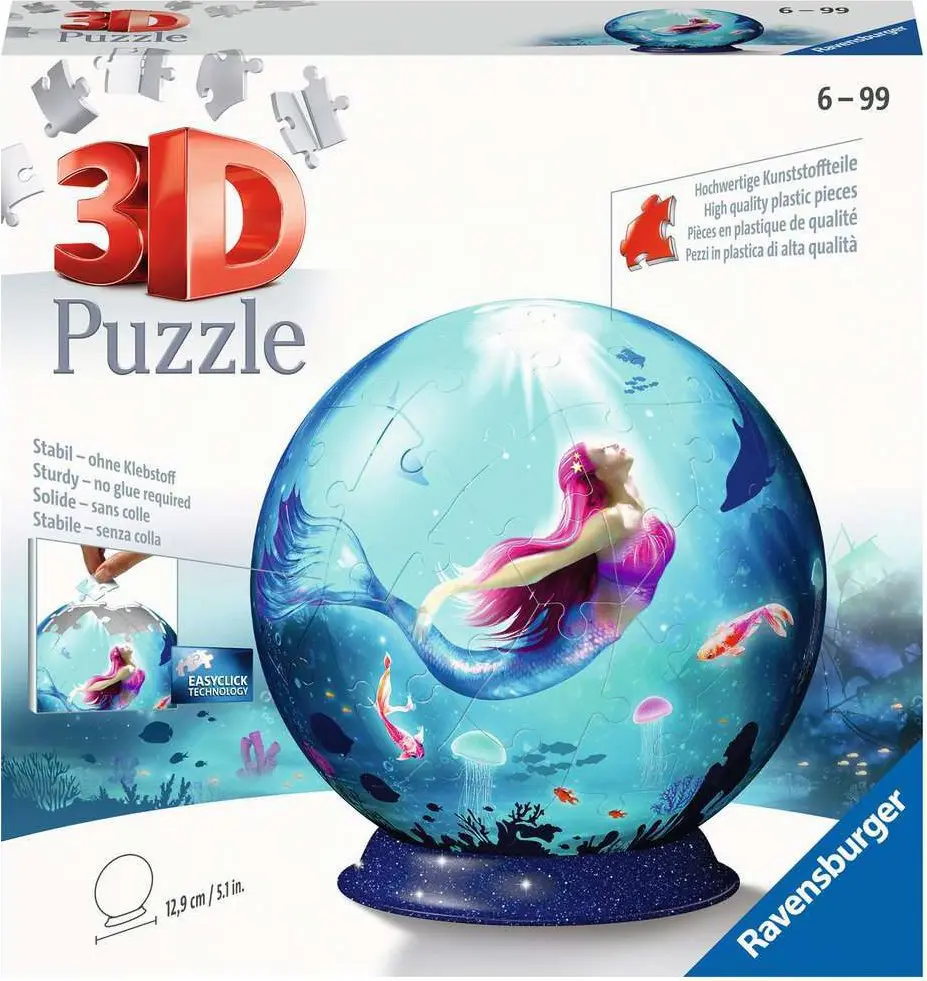 Puzzle 3D puzzleball Mermaid