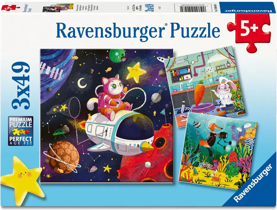 Puzzle 3x49 Animal scientists