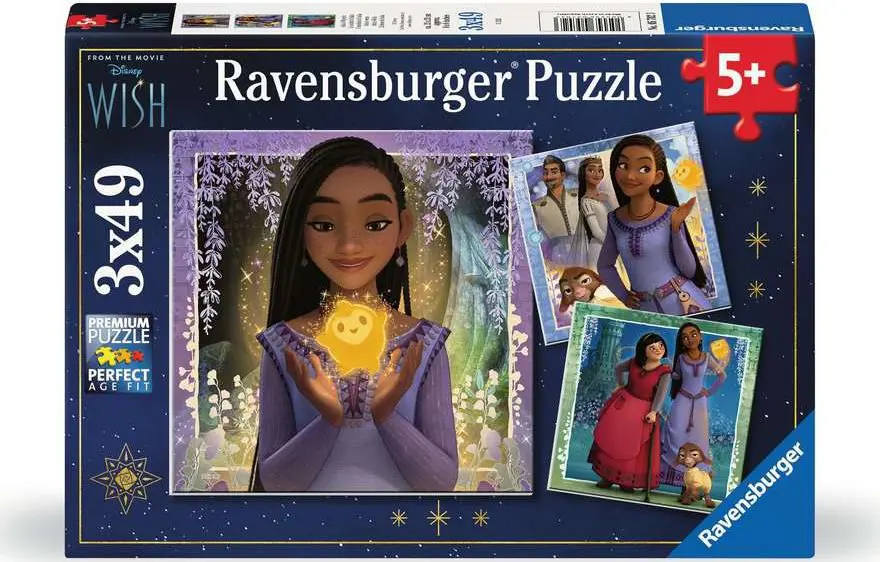 Puzzle 3x49 Disney: Wish