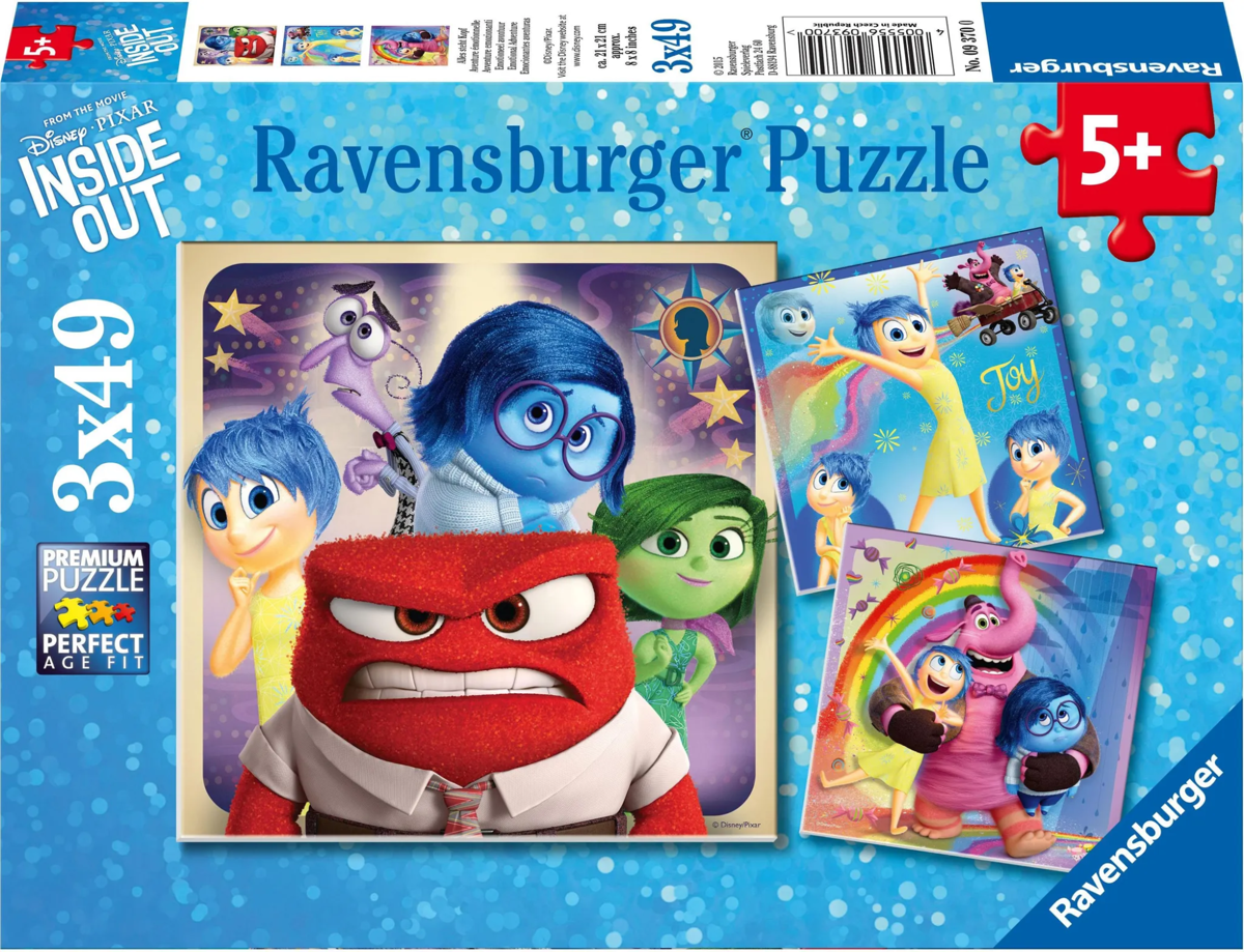 Puzzle 3x49 Inside Out 2: Emoție