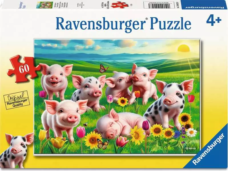 Puzzle Sød lille gris