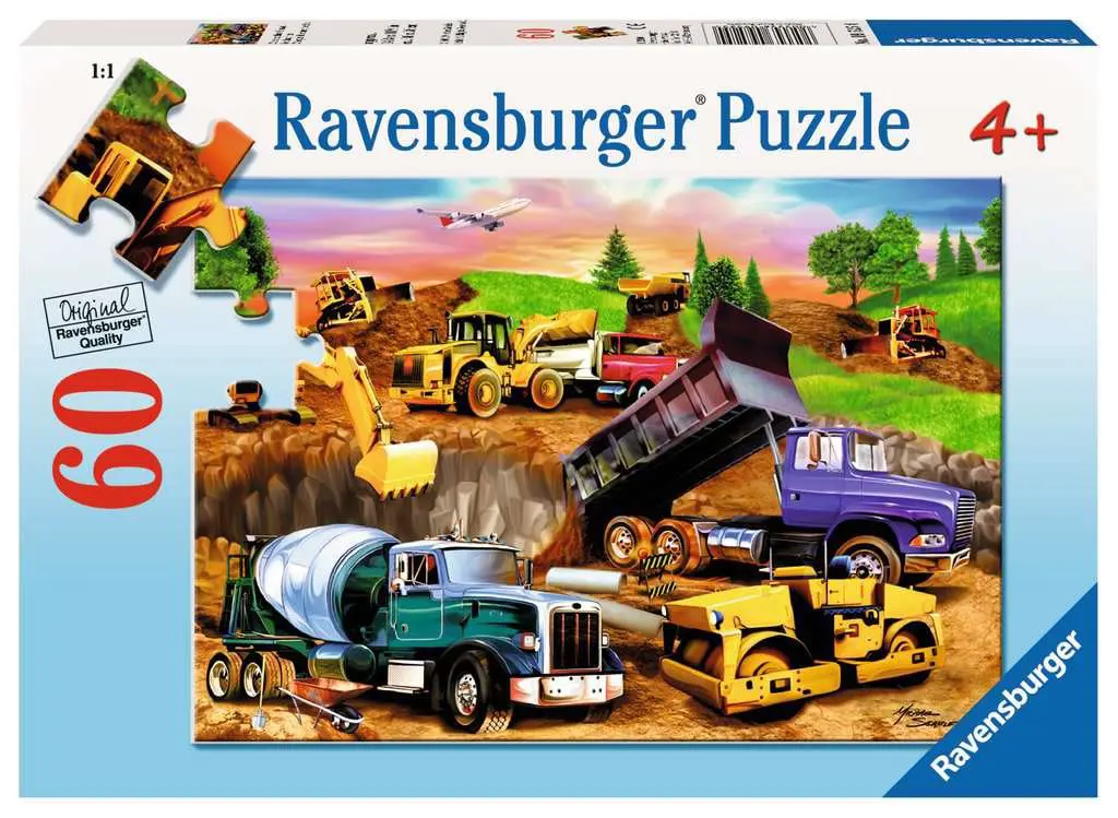 Puzzle  Stavební dav