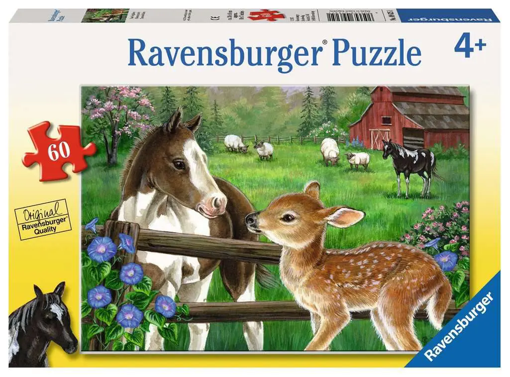 Puzzle Žriebä a srnča