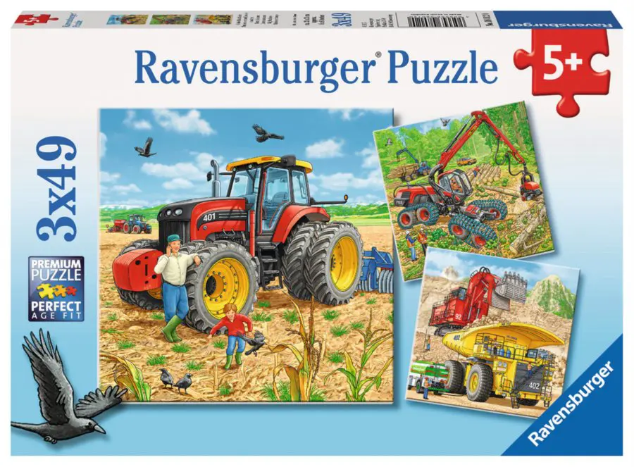 Puzzle Veľké stroje