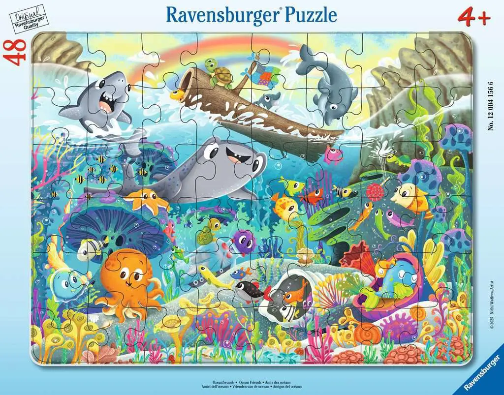 Puzzle Priatelia z oceánu