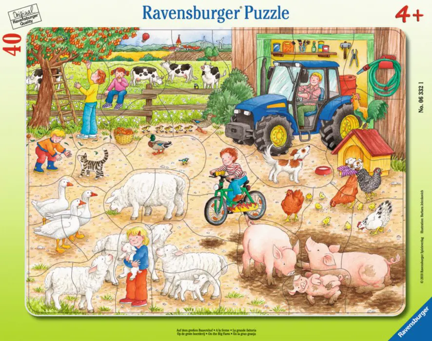 Puzzle On the Big Farm
