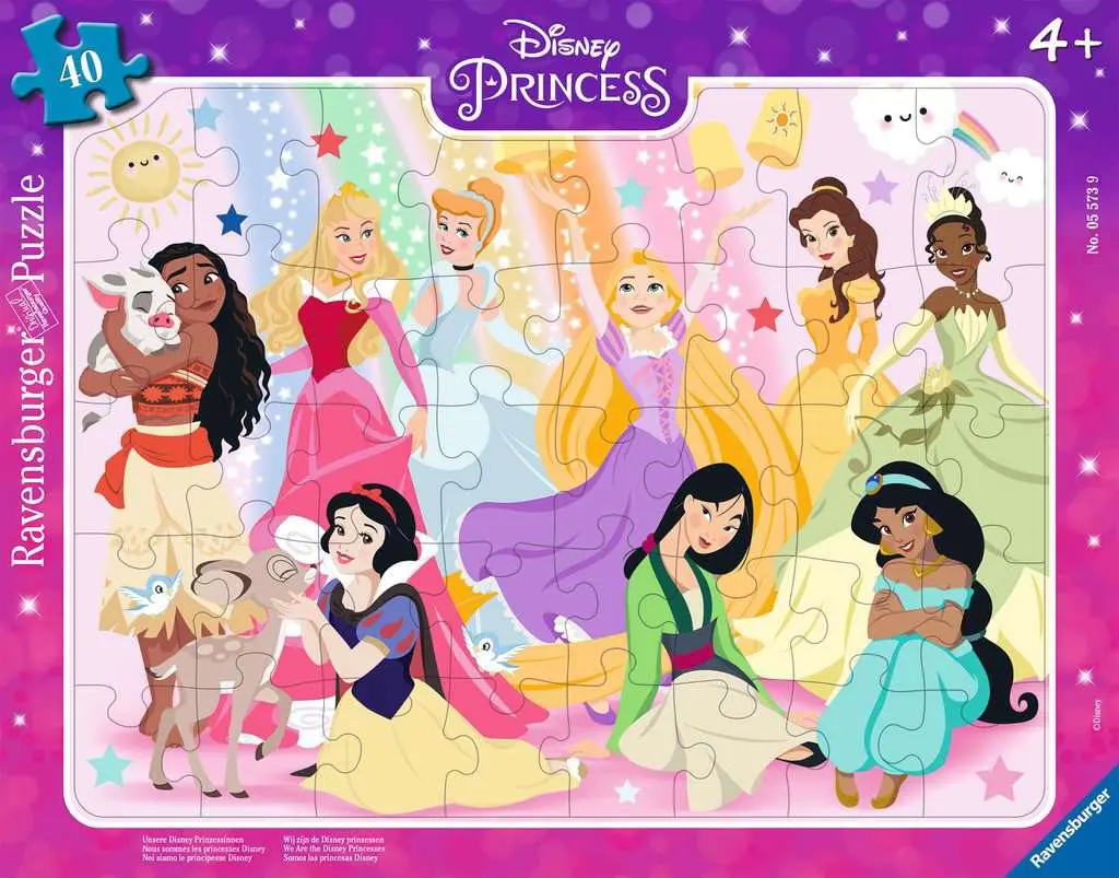 Puzzle Prințesele noastre Disney