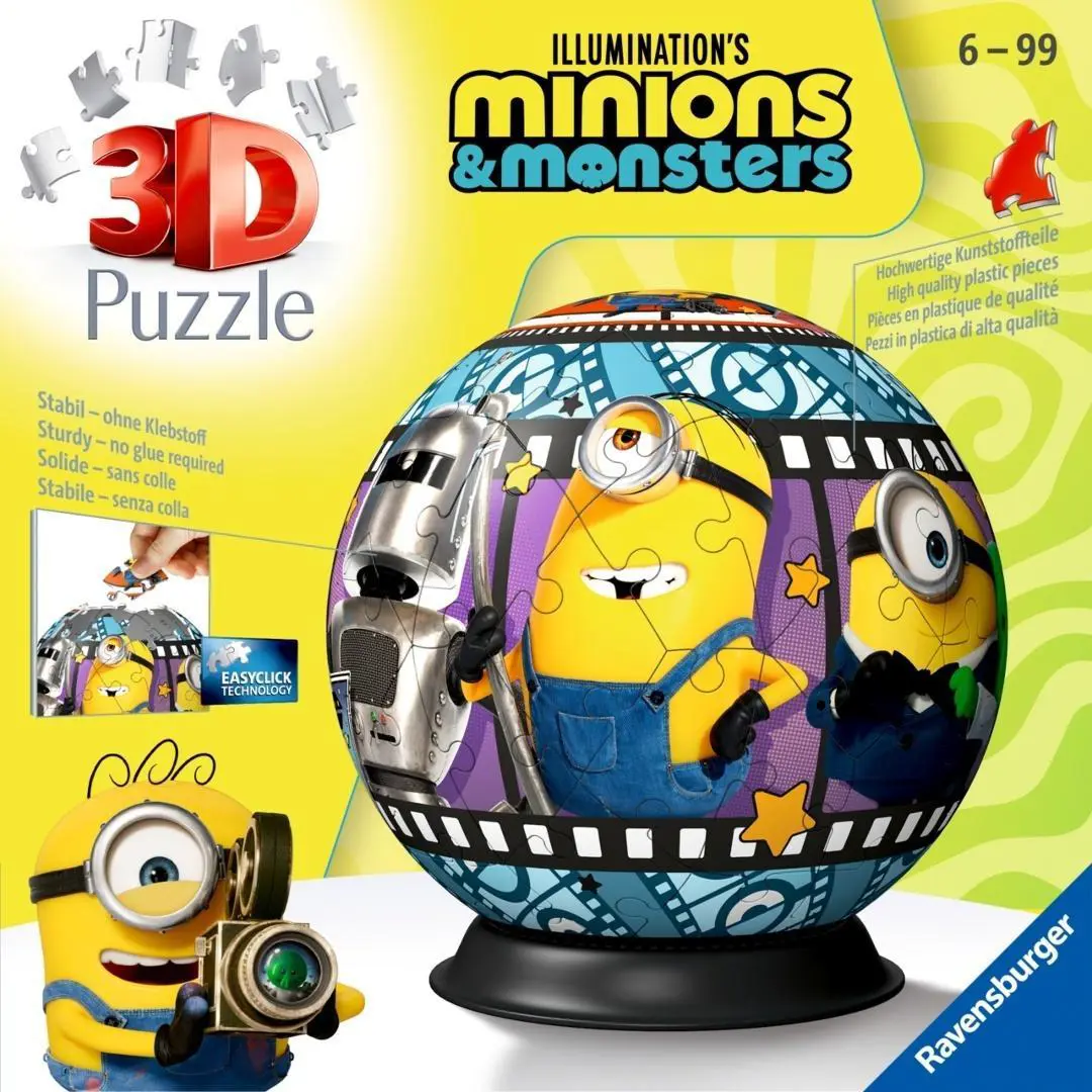 Puzzle Puzzleball Minions 3D