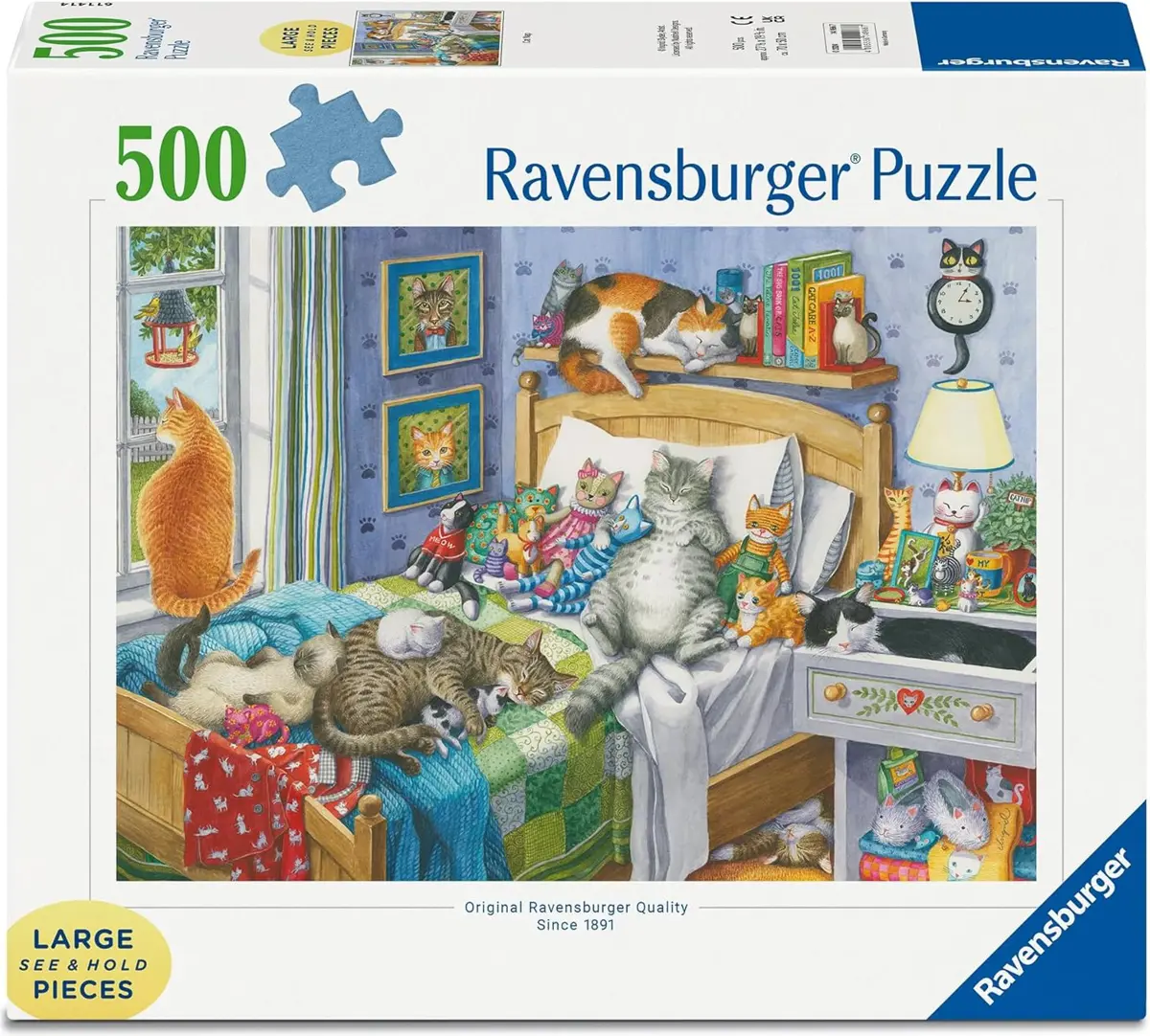 Puzzle  Somn de pisică XXL