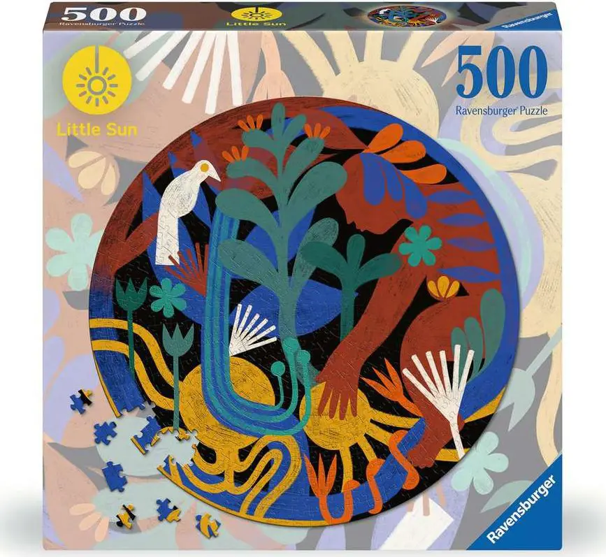 Puzzle Circle of Colors: Change