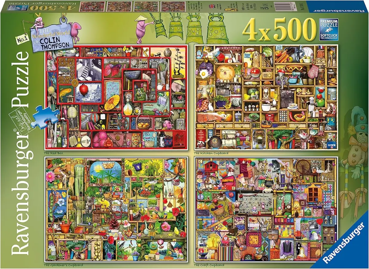 Puzzle Colin Thompson: Thompson: Čudoviti svet