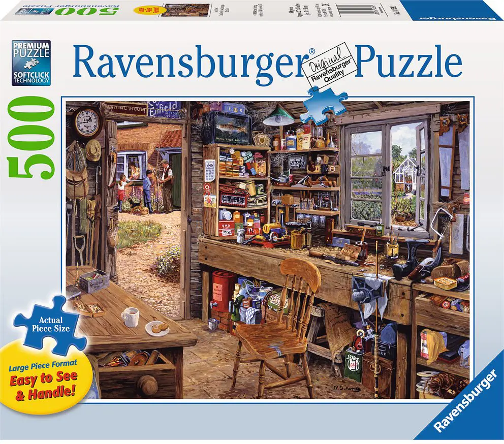 Puzzle Șopronul lui tata XXL