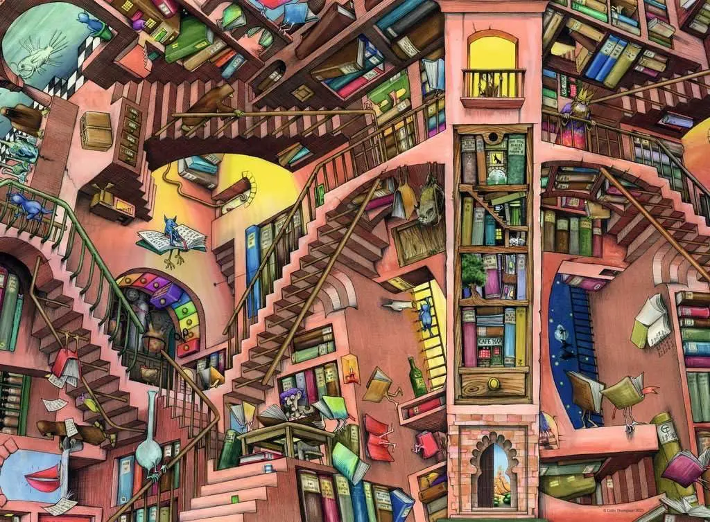 Puzzle Fantastická knižnica