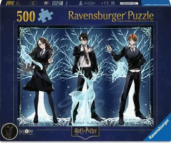 Puzzle Harry Potter: Neon patronus strălucitor