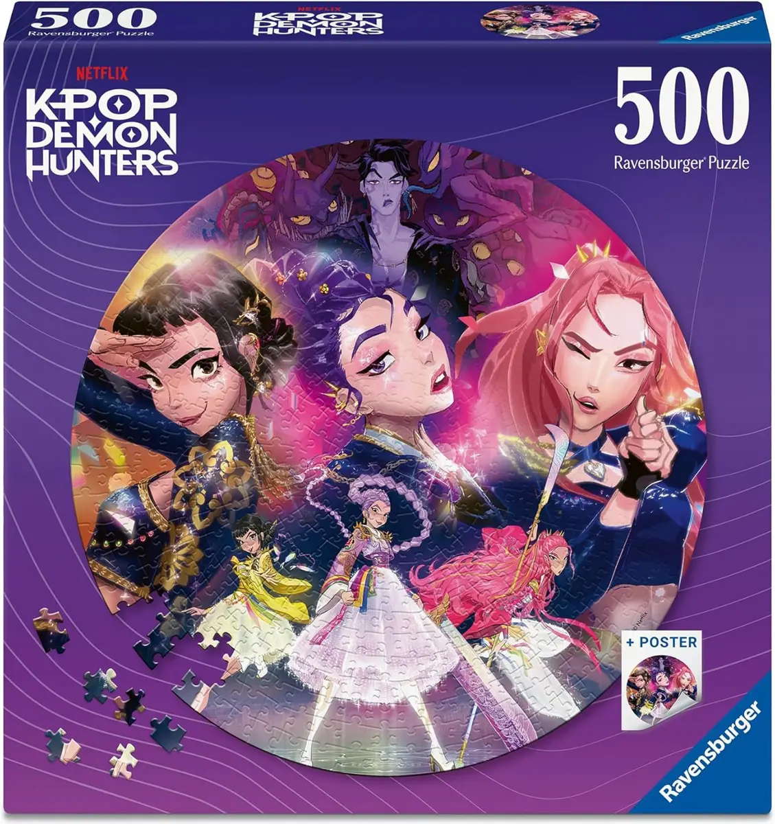 Puzzle K-pop: Demon Hunters