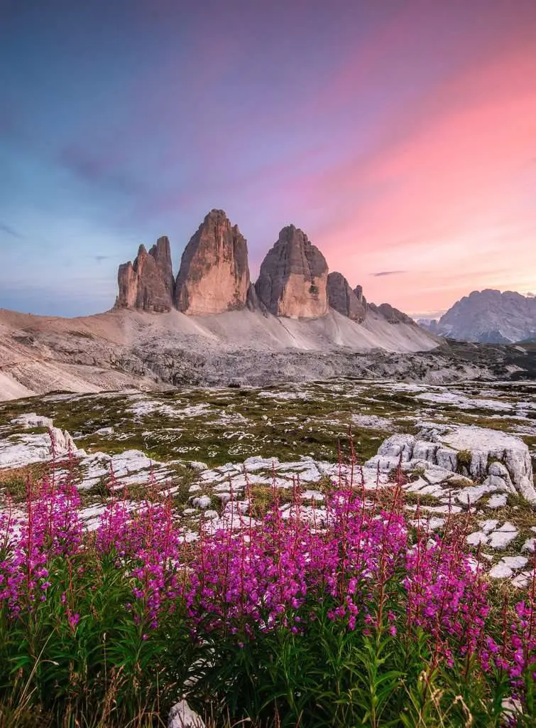 Puzzle  Las Tres Cimas de Lavaredo