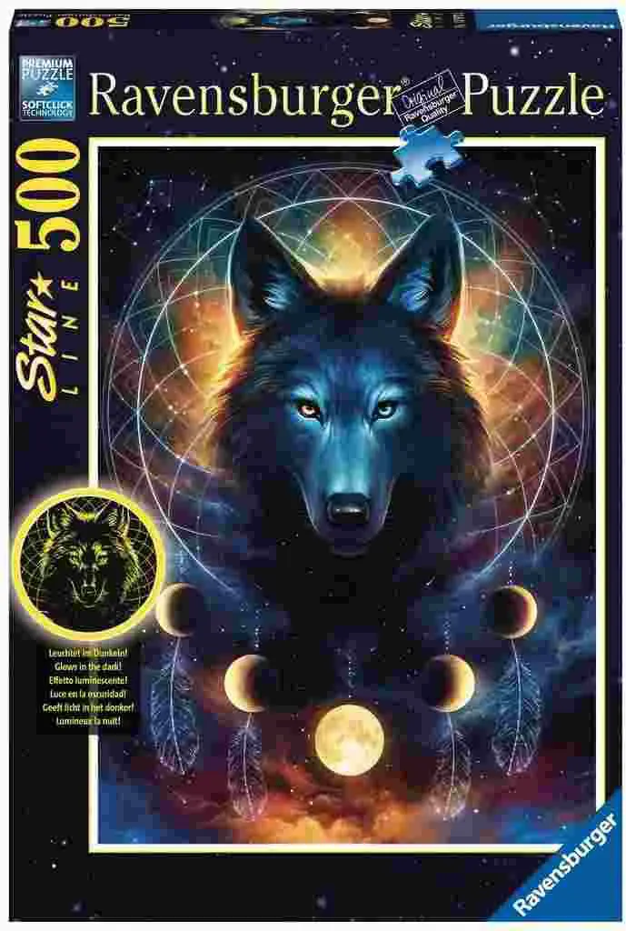 Puzzle Lunárny vlk