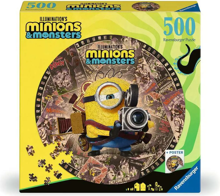 Puzzle Minions & Monsters round