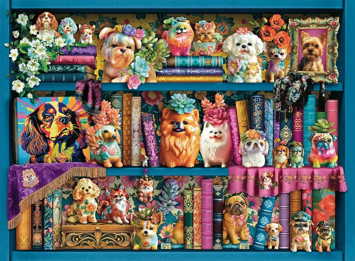 Puzzle Precious Porcelain Pups