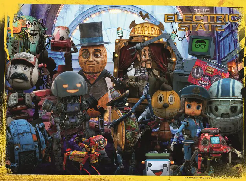 Puzzle Robotic world