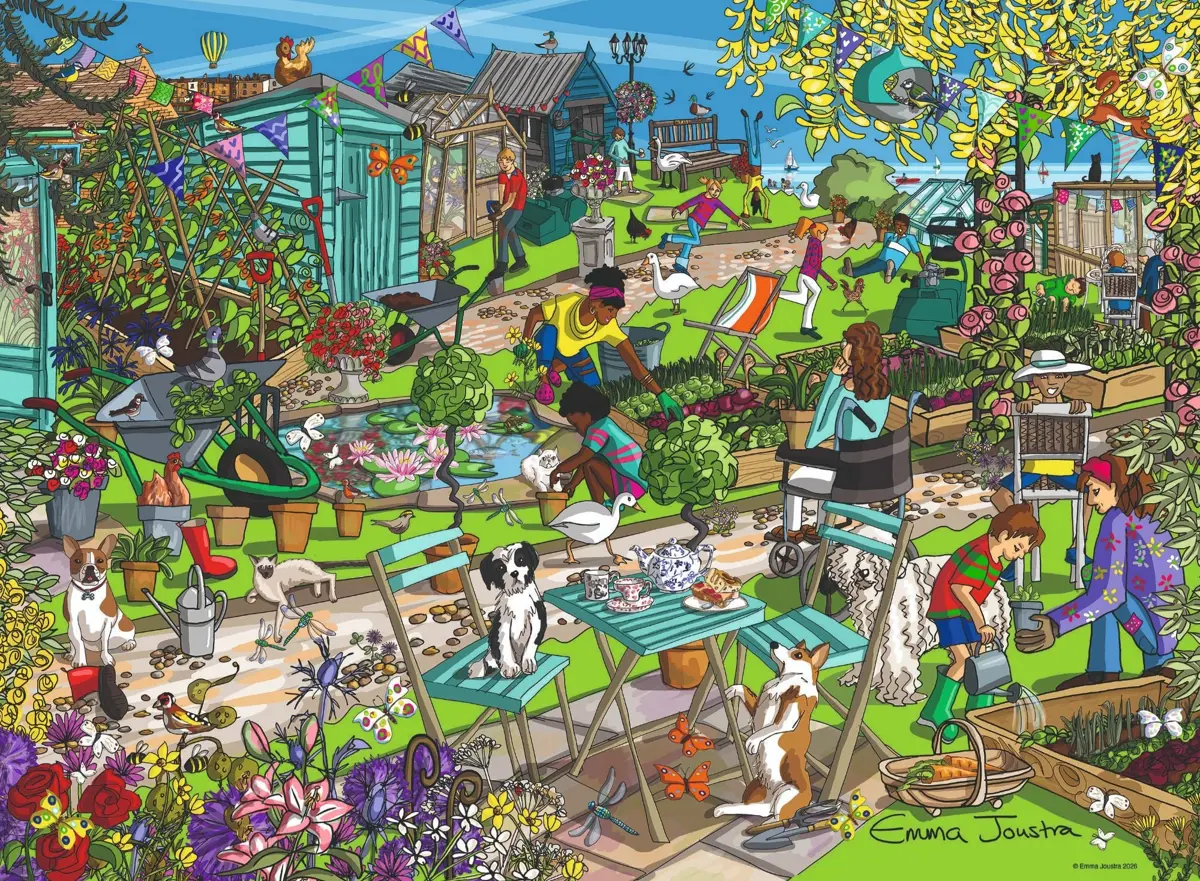Puzzle Seaside Allotment