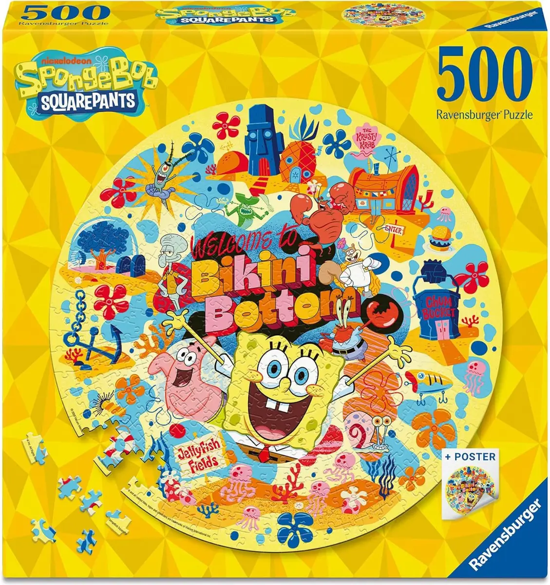 Puzzle SpongeBob Squarepants rotund
