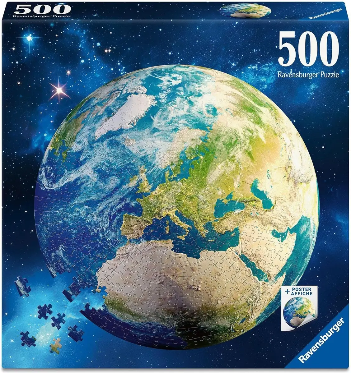 Puzzle Zem je guľatá