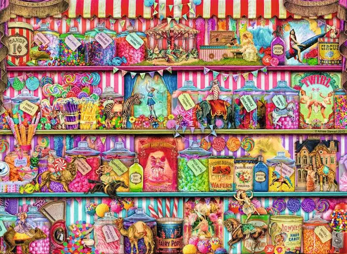Puzzle Slodki sklep
