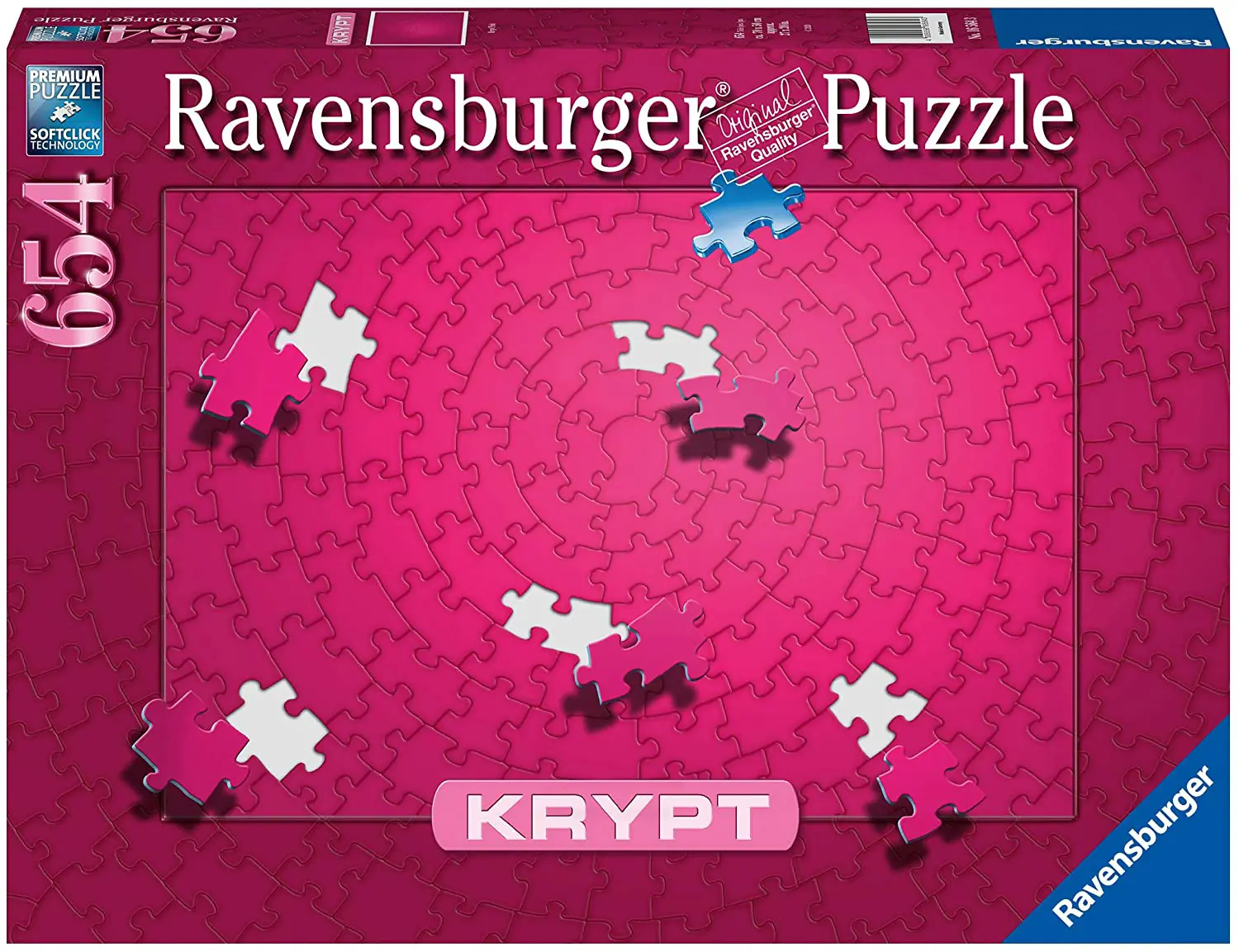 Puzzle Krypt ružový