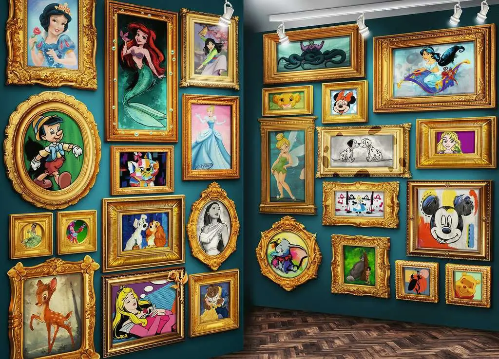 Puzzle Disney Museum, 9 000 Kūriniai