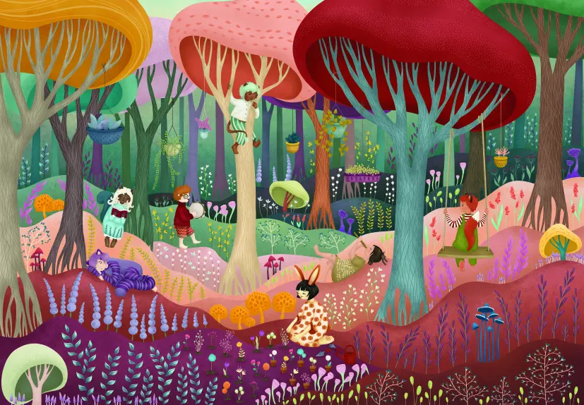 Puzzle Magic Forest 1000 - Spring