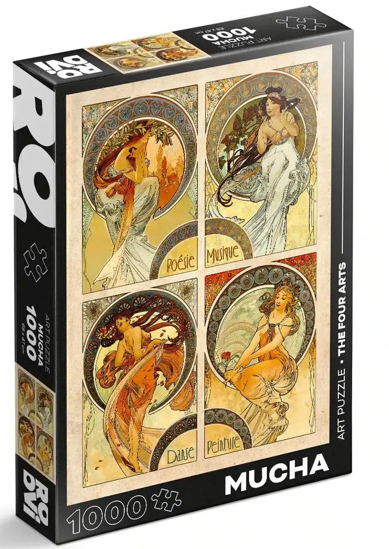 Puzzle Mucha: Arts