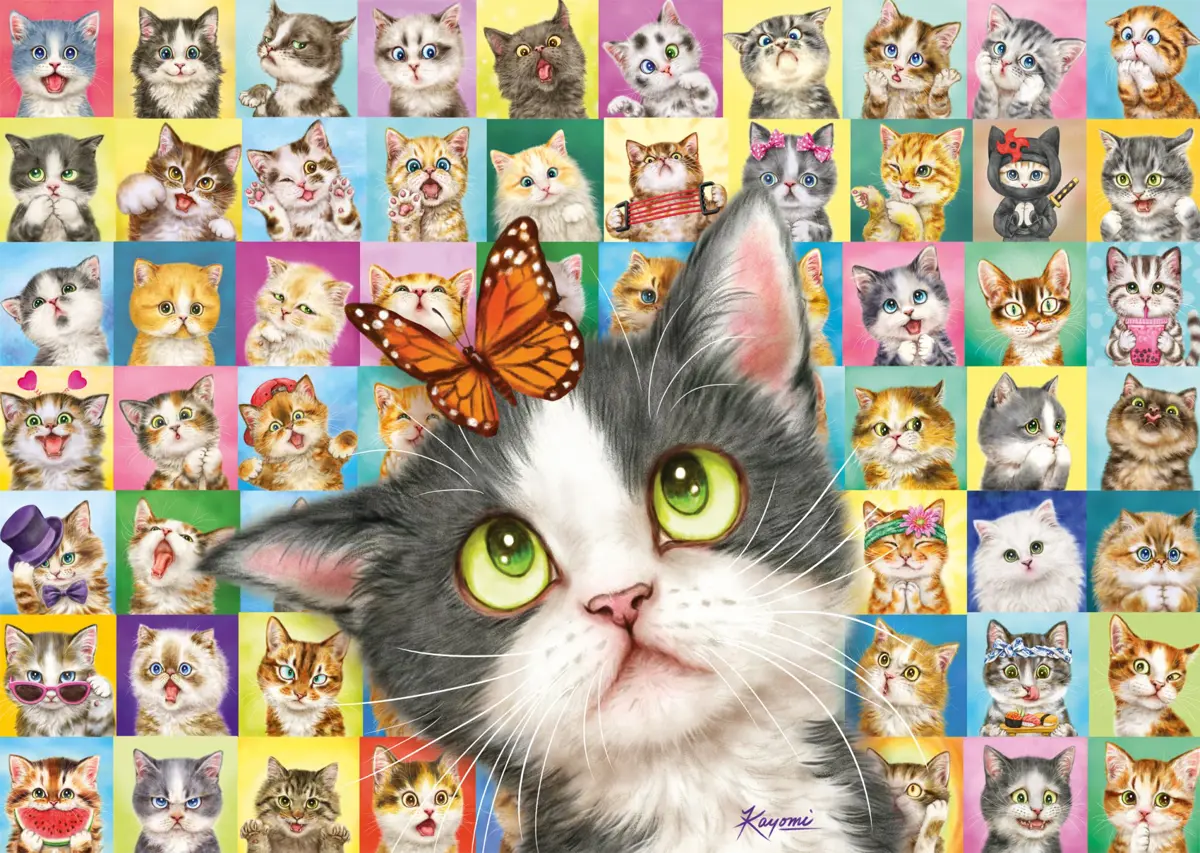 Puzzle Cat Mimic