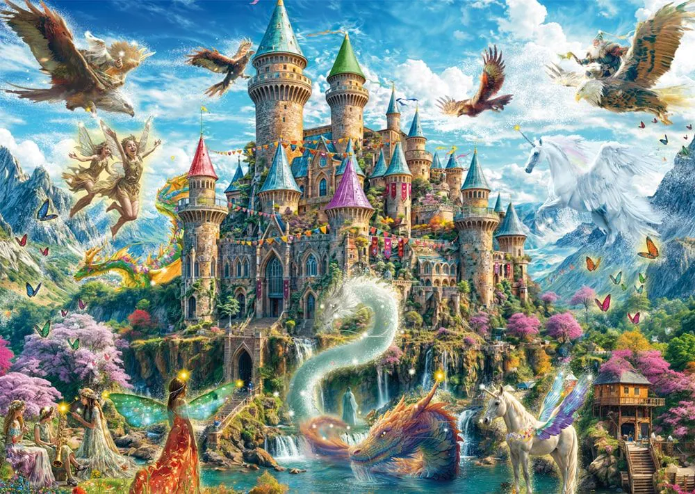 Puzzle Pravljični grad