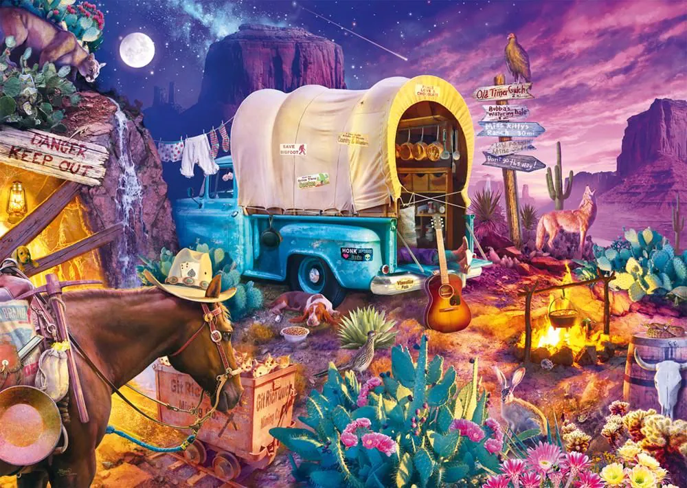 Puzzle Haynie: kamp na Divljem zapadu