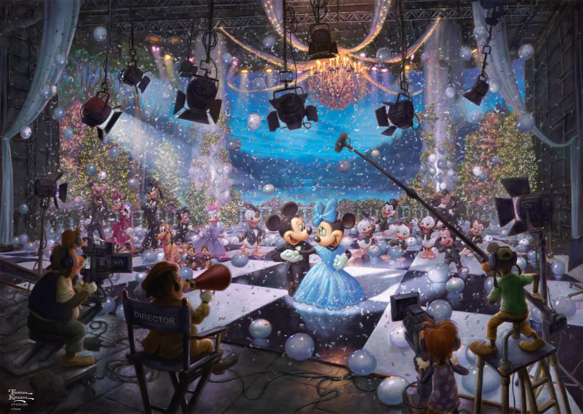Puzzle Kinkade : Disney, 100e célébration 1