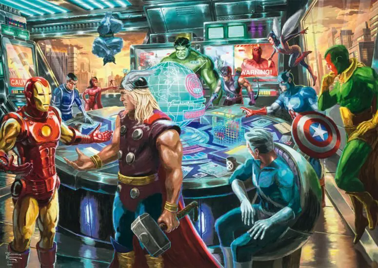 Puzzle Kinkade: MARVEL The Avengers